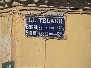 TELAGH PLAQUE KILOMETRIQUE